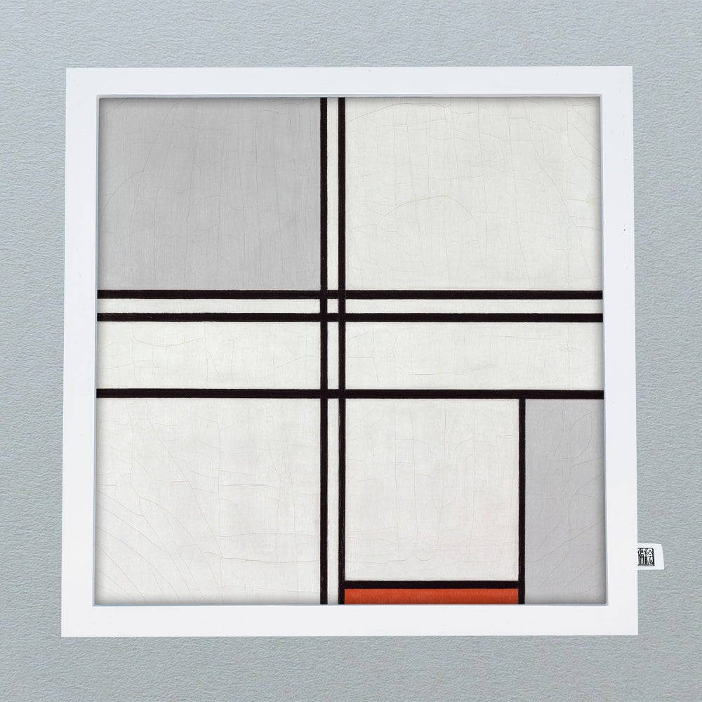 
                  
                    構図（1号）灰赤 (Composition (No. 1) Gray-Red)／ピエト モンドリアン
                  
                